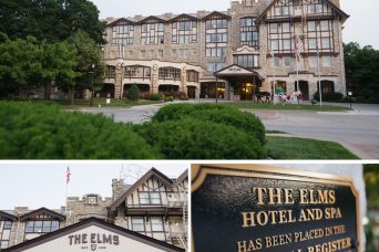 Excelsior Springs The Elms Hotel Wedding Elopement pictures