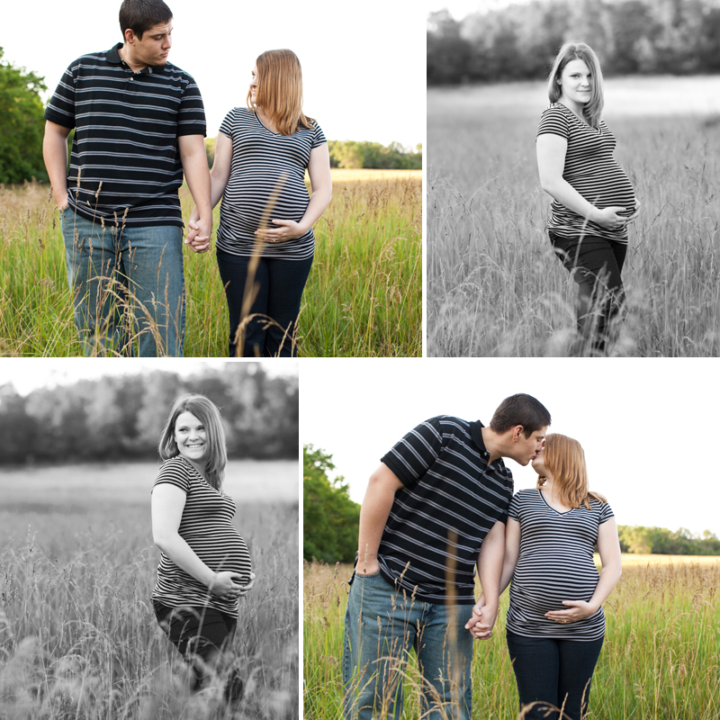 kansas city sweet outdoor baby bump session picture