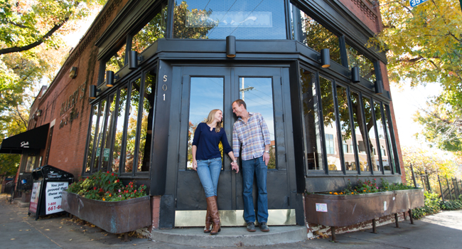 KC Westport engagement session Kansas City wedding photographers photography blog