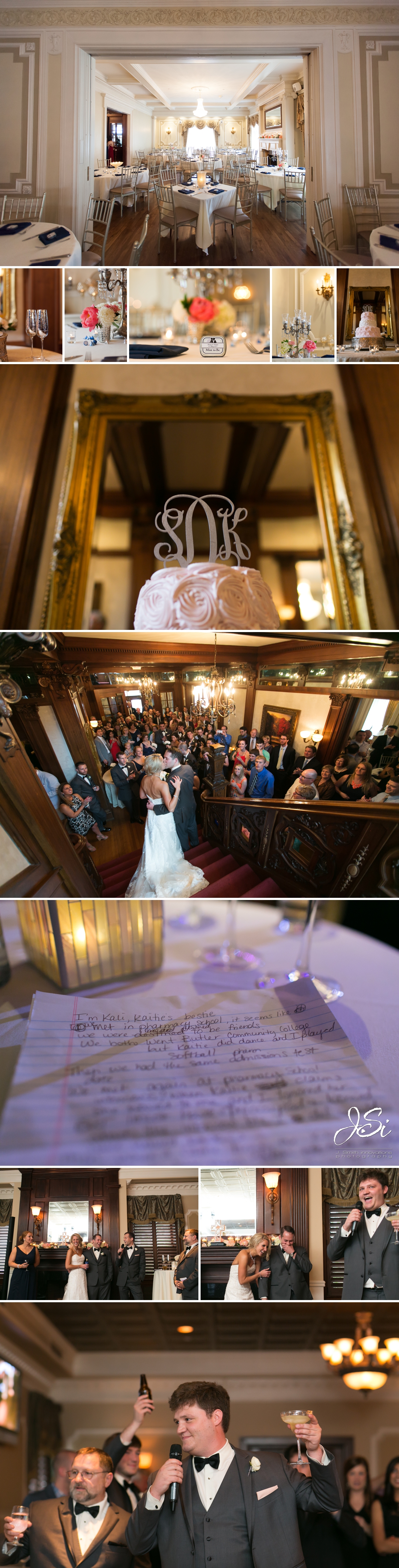 Kansas City Loose Mansion elegant wedding photo