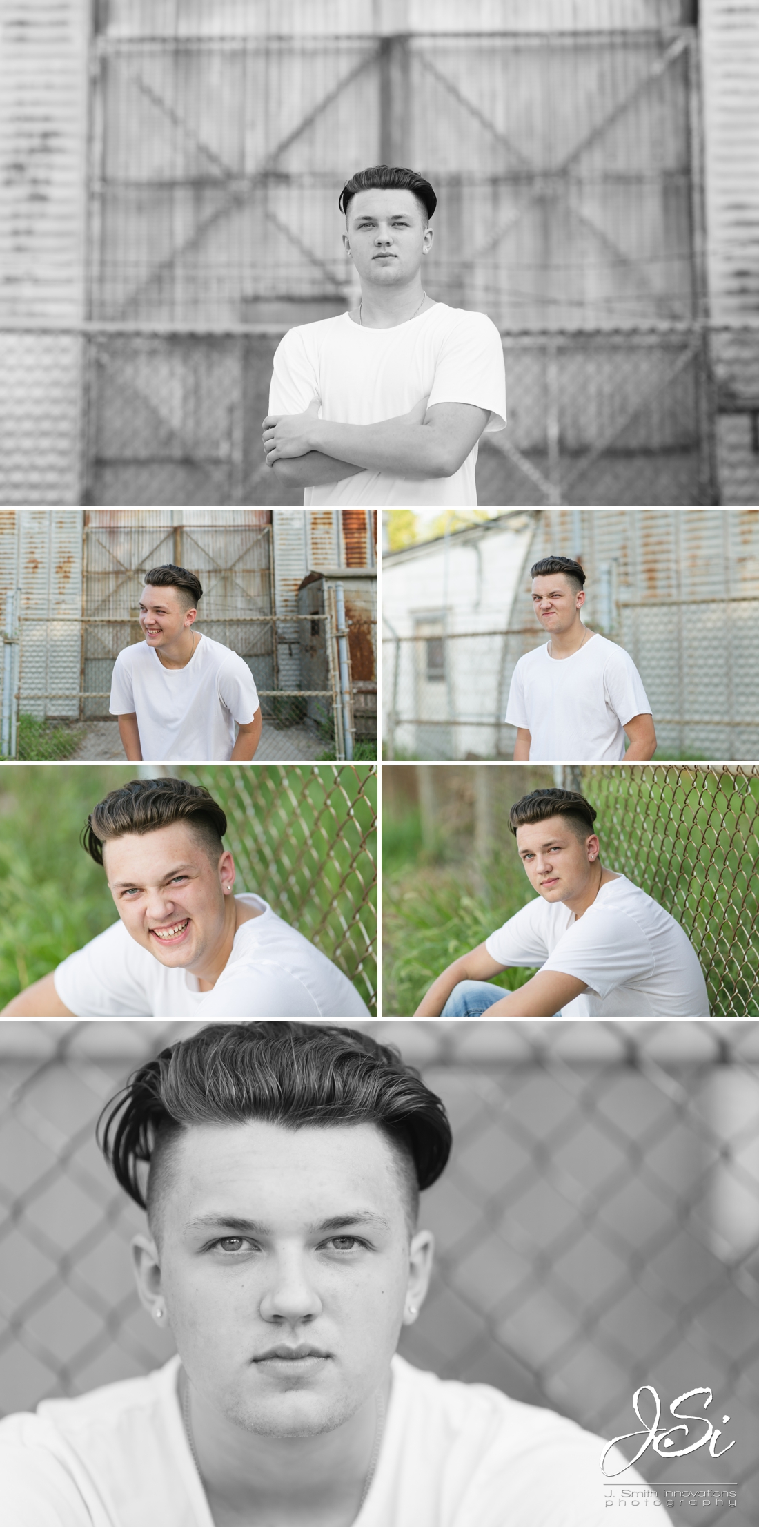 Kansas City West Bottoms relaxed boy guy senior pictures photo 3