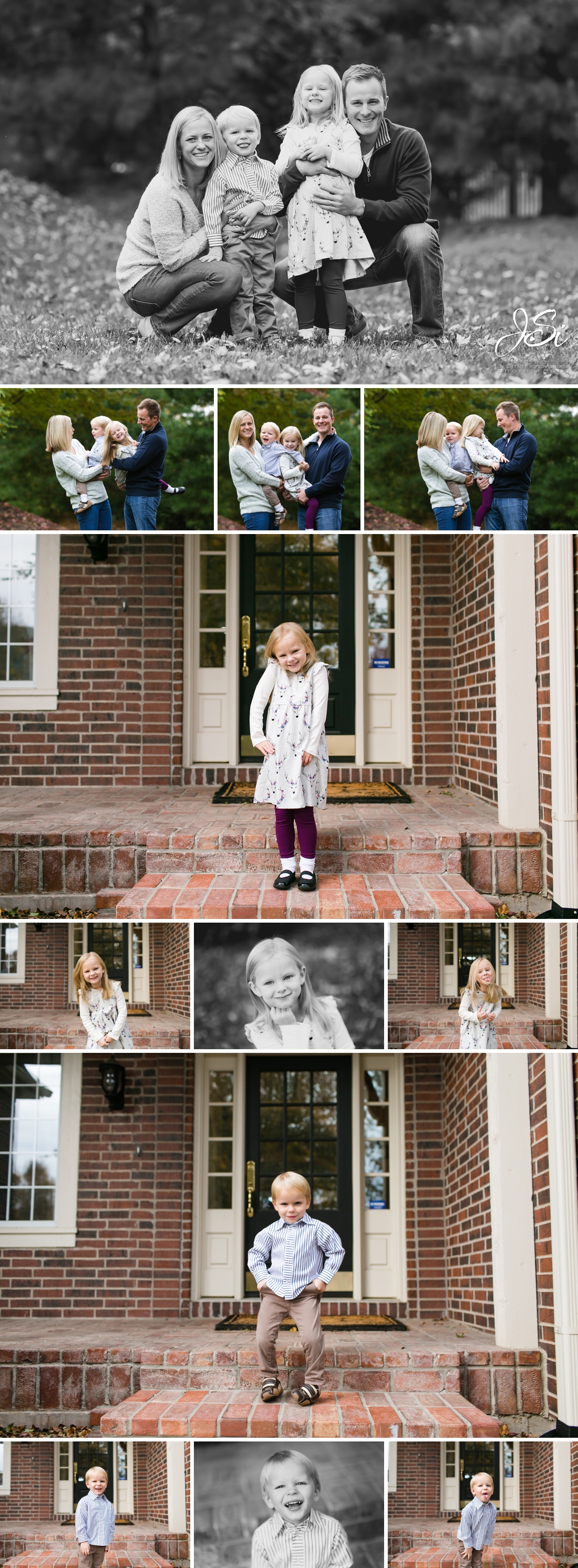 Overland Park kid personality lifestyle family portrait session photo