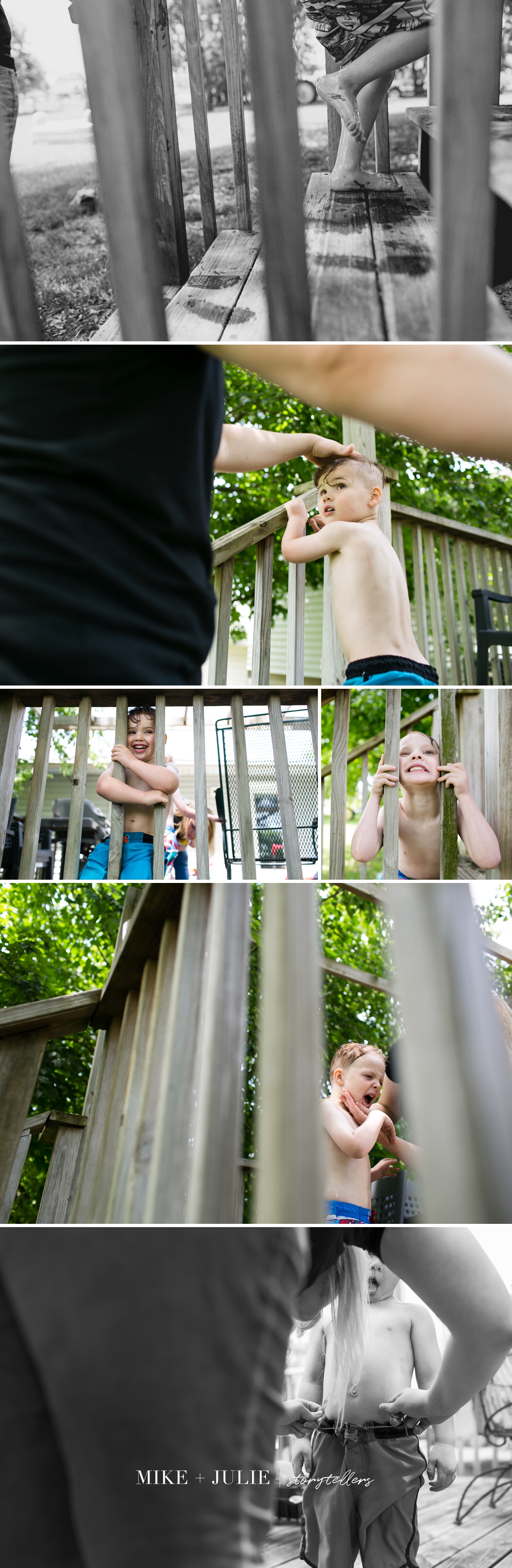 Kansas City UNportrait Experience document fun of childhood at pool picture