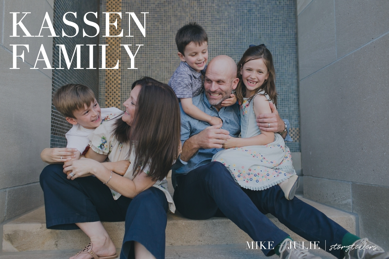 Kansas City happy and playful family photo session picture