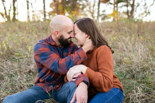relaxed and fun couple photographer Overland Park