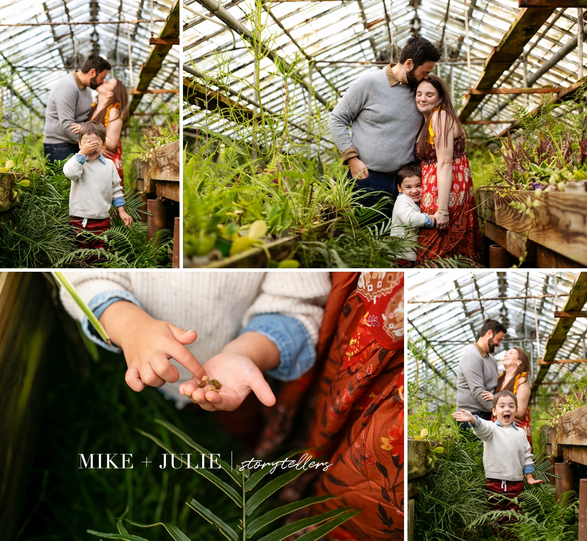 winter family pictures in Kansas City