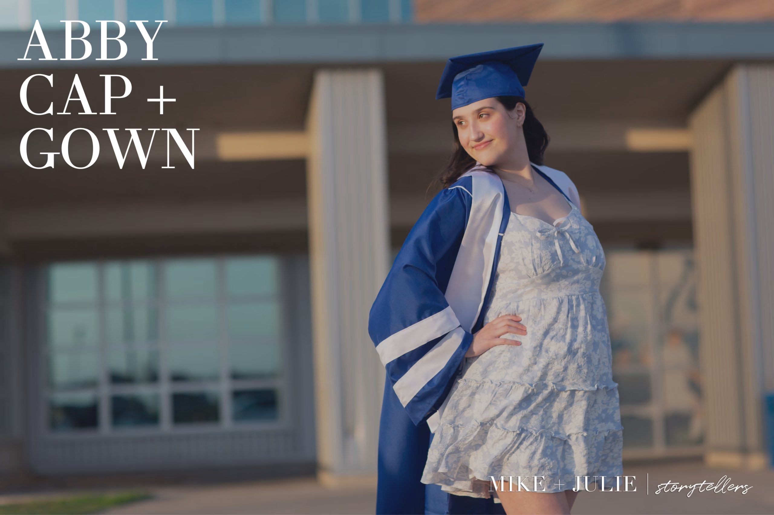 graduation cap and gown photographer in kansas city