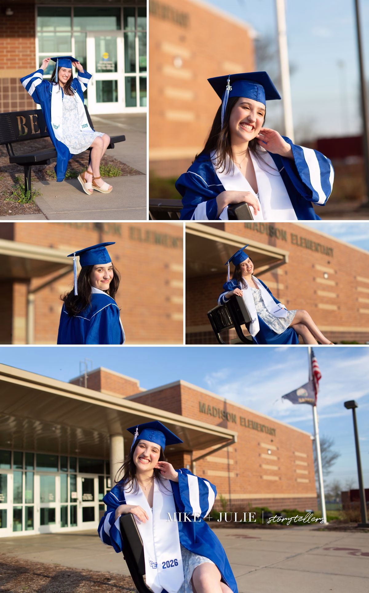 graduation cap and gown photos in kansas city