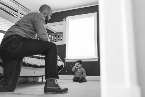 KC real life family documentary picture of boy crying picture