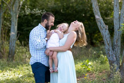 candid family photographers in KC joyful families