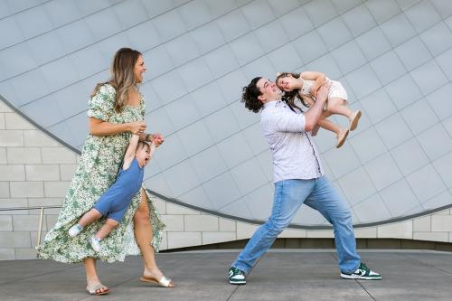 fun family photographer in Lenexa Kansas