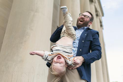 Kansas City family photographers fun not boring session