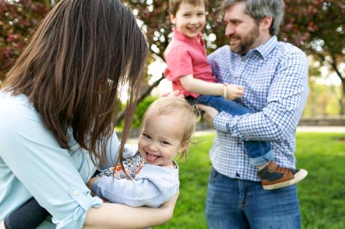 Overland Park family photographers fall family photos