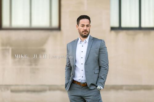 professional outdoor headshots in Overland Park Kansas city