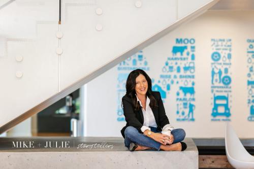 relaxed personality executive headshot photography in Overland Park