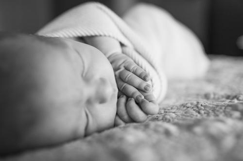 sweet newborn baby fingers